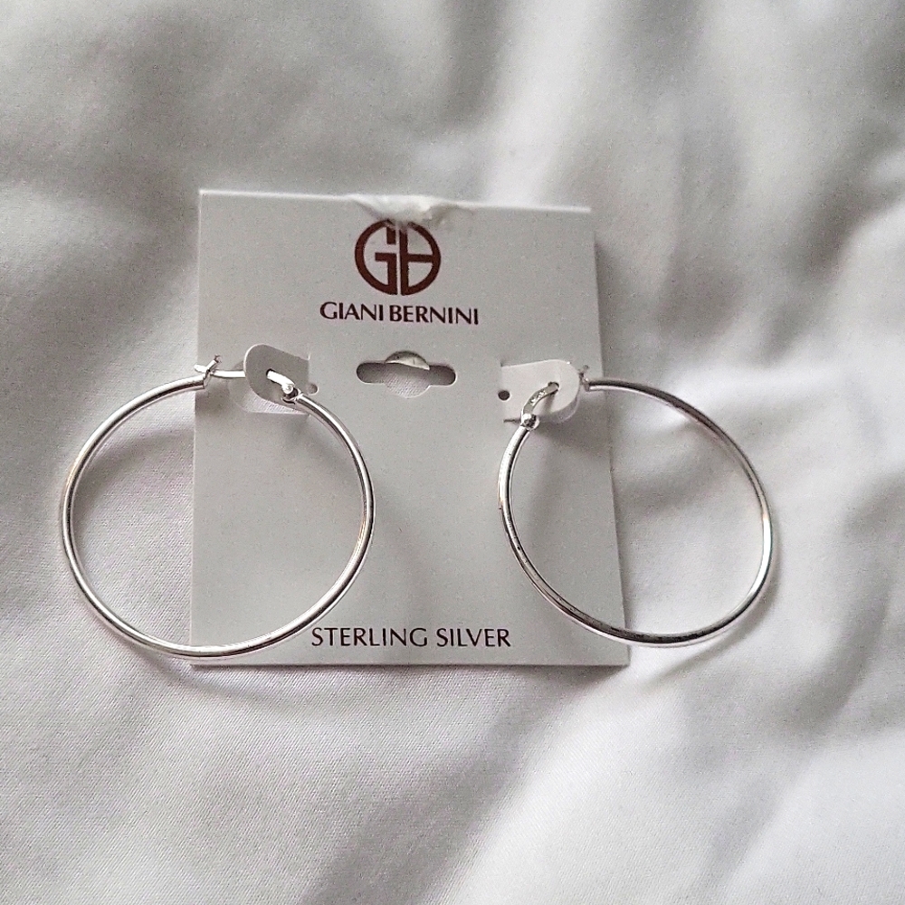 Giani Bernini Medium Hoop Earrings